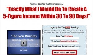 Local Business Money Machine Free Webinar Local Business Money Machine Free Webinar