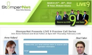 StomperNet Live 9 Anne Holland Call StomperNet Live 9 Anne Holland Call