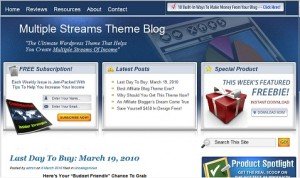 Jimmy D Brown Multiple Streams Blog Theme Jimmy D Brown Multiple Streams Blog Theme