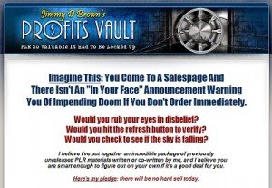 Jimmy D Brown Profits Vault