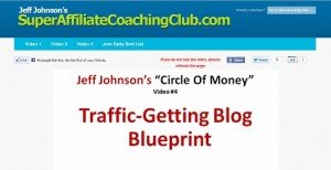 Jeff Johnson Traffic Getting Blog Blueprint