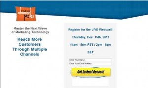 Cross Channel Mojo Free Webcast Training