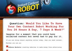 Instant Content Robot