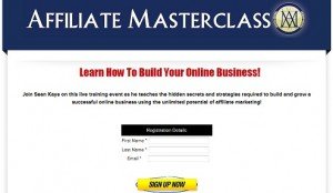 Affiliate Masterclass Free Webinar