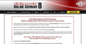 Underground Online Seminar 8 Streaming from Home