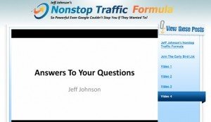 Jeff Johnson Early Bird List