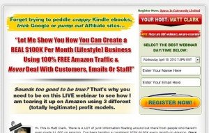 Amazon Money Machine Free Webinar