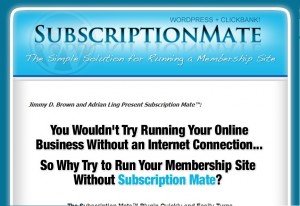 Subscription Mate - Jimmy Brown and Adian Ling