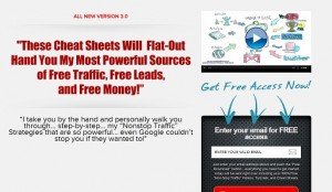 Jeff Johnson - Non Stop Traffic Formula Free Cheat Sheets