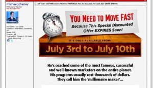 Michael Cheney - Millionaire Warrior Coaching