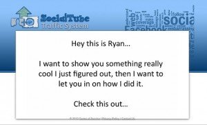 SocialTube Traffic System - Ryan Deiss