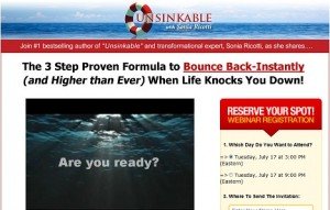 Unsinkable - Sonia Ricotti