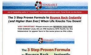 Unsinkable Bounce Back Webinar Replay