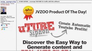 Michael Somerville - uTube Siphon