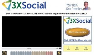 Free 3xSocial Livecast
