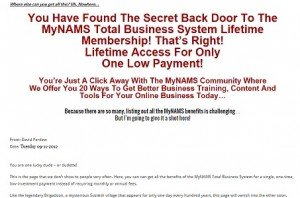 NAMS Lifetime Membership for 97