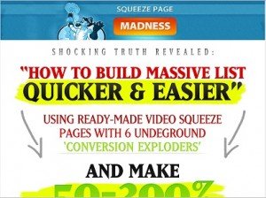 Marlon Sanders - Squeeze Page Madness