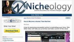 Nicheology - Human Time Machine Nicheology - Human Time Machine