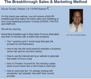 Kevin Wilke - Breakthrough Sales and Marketing Method