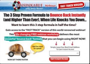Sonia Ricotti - Bounce Back Fast track