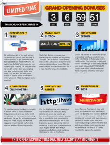 Video Genesis Bonuses