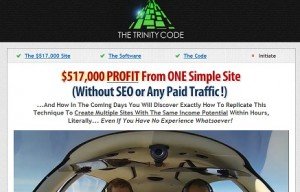 The Trinity Code - 517 k Profit 1 Site