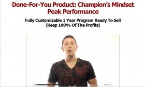 Justin Popovic - Champions Mindset Peak Performance PLR