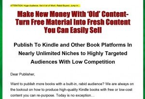 Vintage Publishing Profits