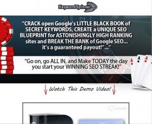 Andy Black - Keyword Spinner Software