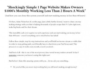 Adam Nolan - Affiliate Funnel