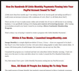 Little Monthly Payments