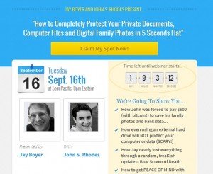 Jay Boyer and John Rhodes - Protect Your Documents