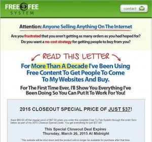 Free to Fee System