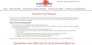 CoachGlue Planners Flash Sale